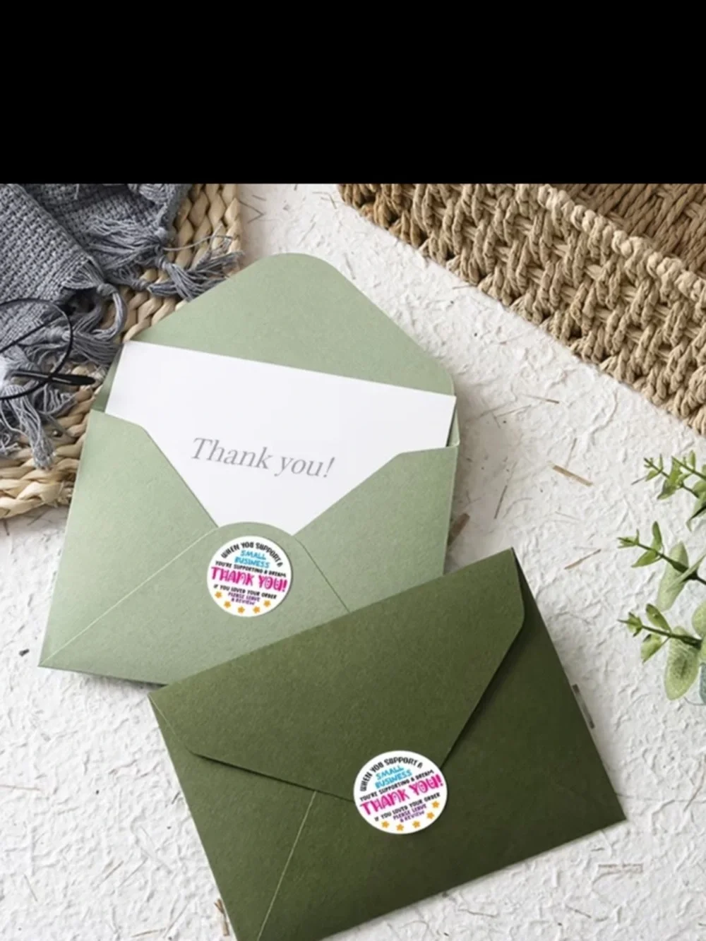 500pcs “Thank You